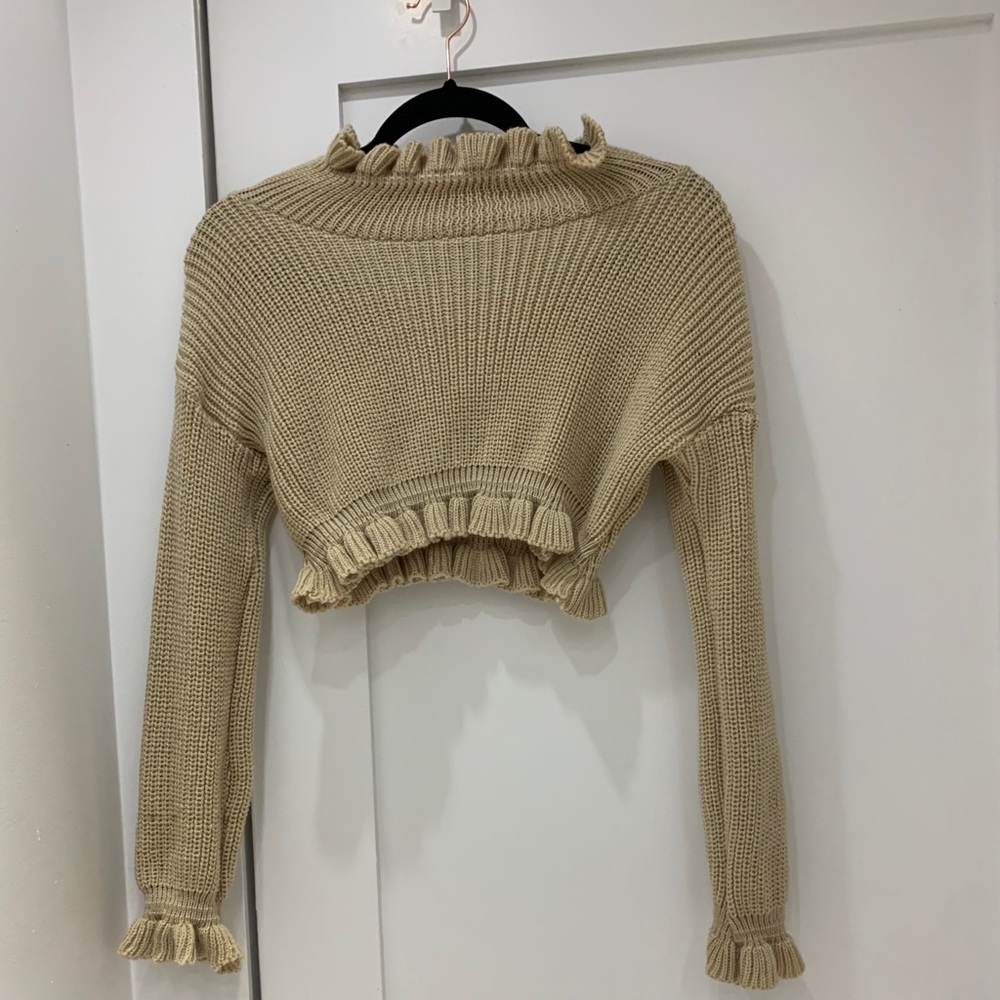 Long crop top